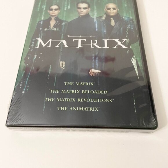 The Matrix 1 2 and 3 Plus The Animatrix 4 Film Collection DVD Movie - Picture 3 of 12